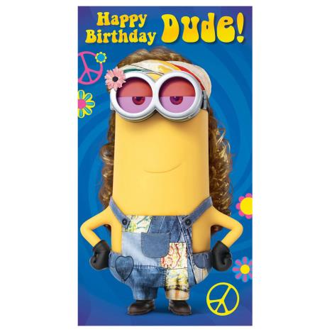 Minions Dude Happy Birthday Card £2.45